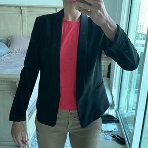 Express size 6 black relaxed fit blazer